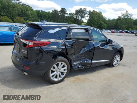 2021 Acura RDX with VIN 5J8TC1H32ML007501, listed as a Copart auction lot 54759135 with 62,663 mi miles and Salvage title. Bid and sale history available at DreamBid. Image 3.