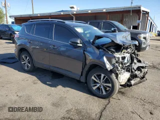 2016 Toyota RAV4 XLE with VIN JTMRFREV6GJ099491, listed as a Copart auction lot 56194465 with 92,587 mi miles and Salvage title. Bid and sale history available at DreamBid. Image 4.
