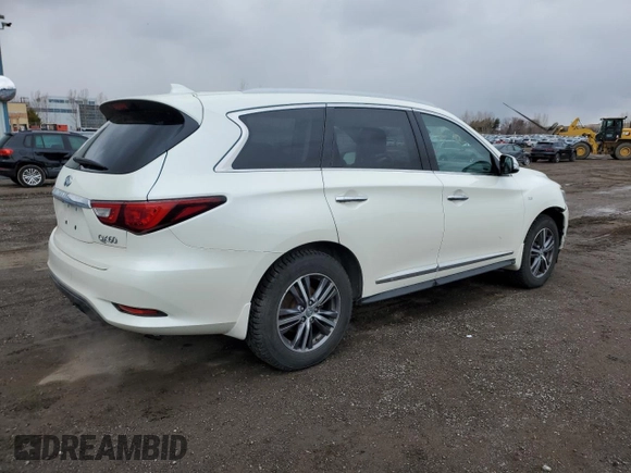 2017 Infiniti QX60 with VIN 5N1DL0MM5HC554193, listed as a Copart auction lot 49882295 with 137,974 mi miles and Clean Title. Bid and sale history available at DreamBid. Image 3.