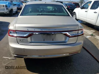 2017 Lincoln Continental Select with VIN 1LN6L9SK7H5630905, listed as a Copart auction lot 46456375 with 51,942 mi miles and Salvage Title. Bid and sale history available at DreamBid. Image 6.