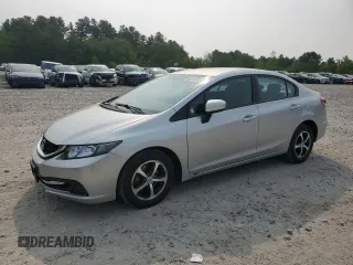 2015 Honda Civic SE z VIN 19XFB2F76FE242053, wystawiony jako Copart lot #59412455 z przebiegiem 137 585 mil mil oraz Czysty tytuł • Clean title. Historia ofert i sprzedaży dostępna na DreamBid. Obrazek 1.