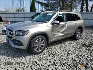 2021 Mercedes-Benz GLS 450 z VIN 4JGFF5KE6MA392914, wystawiony jako Copart lot #52331955 z przebiegiem 70 535 mil mil oraz Szkoda całkowita • Salvage title. Historia ofert i sprzedaży dostępna na DreamBid. Obrazek 1.