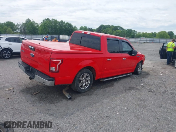 2015 Ford F-150 XL with VIN 1FTEW1CP4FKE80477, listed as a IAAI auction lot 42173942 with 155,540 mi miles and . Bid and sale history available at DreamBid. Image 4.