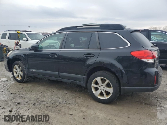 2013 Subaru Outback Premium with VIN 4S4BRBCC1D3316782, listed as a Copart auction lot 46825925 with 180,224 mi miles and Salvage Title. Bid and sale history available at carsss.com. Image 2.