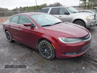 2016 Chrysler 200 LX with VIN 1C3CCCFB3GN189274, listed as a IAAI auction lot 41536722 with 207,279 mi miles. Bid and sale history available at carsss.com. Image 1.