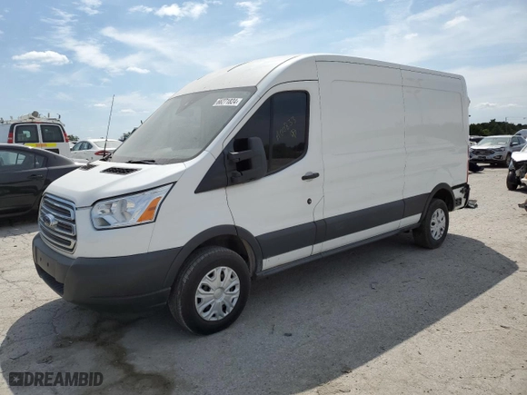 2016 Ford Transit Cargo Van with VIN 1FTYR2CG7GKA00833, listed as a Copart auction lot 70727344 with 262,117 mi miles and Salvage Title. Bid and sale history available at carsss.com. Image 1.
