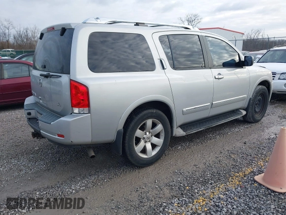 2011 Nissan Armada Platinum z VIN 5N1AA0NC2BN615574, wystawiony jako IAAI lot #41222471 z przebiegiem 340 803 mil mil oraz . Historia ofert i sprzedaży dostępna na DreamBid. Obrazek 4.