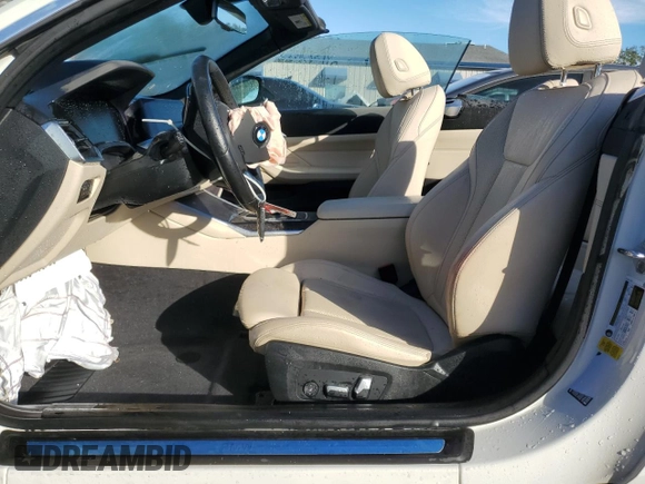 2023 BMW 4 Series 430i with VIN WBA23AT06PCM49500, listed as a Copart auction lot 82851064 with Not provided miles and Non repairable. Bid and sale history available at DreamBid. Image 7.