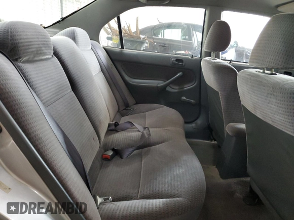 2000 Honda Civic VP z VIN 2HGEJ6611YH535305, wystawiony jako Copart lot #60373365 z przebiegiem 157 718 mil mil oraz Czysty tytuł • Clean title. Historia ofert i sprzedaży dostępna na DreamBid. Obrazek 10.