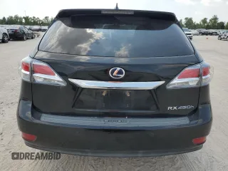 2014 Lexus RX 450h with VIN JTJZB1BA1E2413678, listed as a Copart auction lot 68524544 with 104,784 mi miles and Salvage title. Bid and sale history available at DreamBid. Image 6.