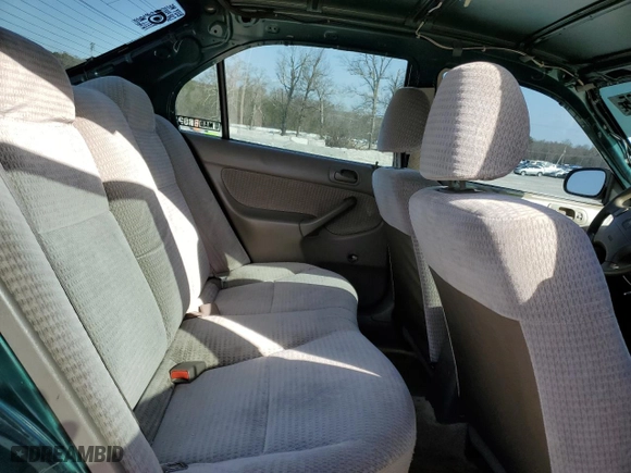 1999 Honda Civic VP with VIN 2HGEJ6617XH527272, listed as a Copart auction lot 49640465 with 278,909 mi miles and Salvage Title. Bid and sale history available at carsss.com. Image 10.