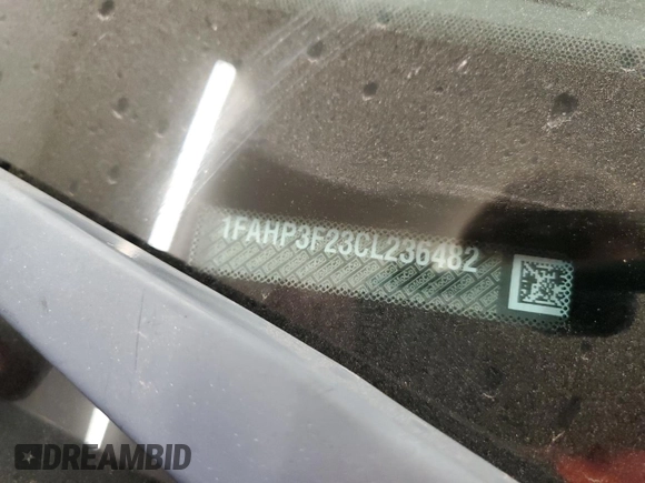 2012 Ford Focus SE with VIN 1FAHP3F23CL236482, listed as a Copart auction lot 62279735 with 127,239 mi miles and Salvage title. Bid and sale history available at DreamBid. Image 12.