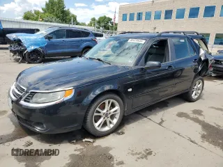 2009 Saab 9-5 with VIN YS3ED59GX93501599, listed as a Copart auction lot 66420834 with 187,953 mi miles and Salvage Title. Bid and sale history available at carsss.com. Image 1.