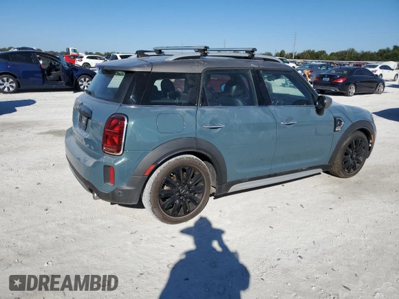 2022 MINI Countryman Cooper S with VIN WMZ53BR08N3N86450, listed as a Copart auction lot 83479554 with Not provided miles and Salvage title. Bid and sale history available at DreamBid. Image 3.