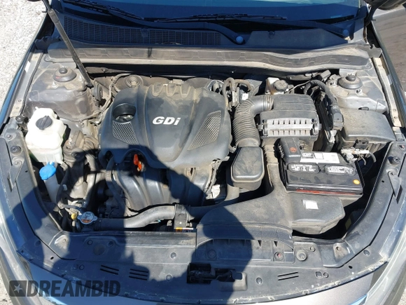 2013 Kia Optima LX with VIN 5XXGM4A77DG157034, listed as a IAAI auction lot 41870513 with 142,433 mi miles and . Bid and sale history available at carsss.com. Image 10.