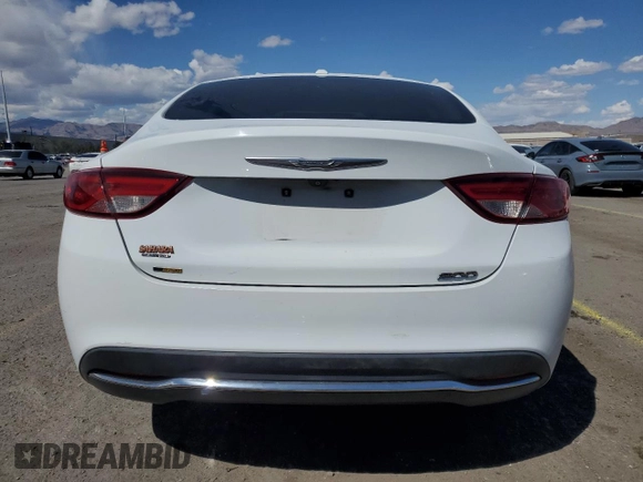 2015 Chrysler 200 Limited with VIN 1C3CCCAB5FN621403, listed as a Copart auction lot 52049245 with 129,154 mi miles and Salvage Title. Bid and sale history available at DreamBid. Image 6.