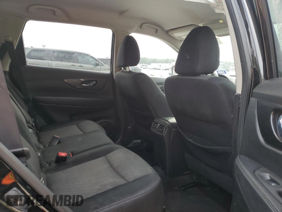 2017 Nissan Rogue SV with VIN JN8AT2MT0HW147220, listed as a Copart auction lot 41434355 with 140,940 mi miles and Salvage Title. Bid and sale history available at carsss.com. Image 11.