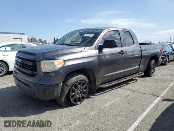 2014 Toyota Tundra 4WD Truck SR with VIN 5TFUM5F17EX051836, listed as a Copart auction lot 49274655 with 61,249 mi miles and Salvage Title. Bid and sale history available at carsss.com. Image 1.