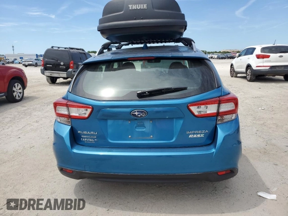 2017 Subaru Impreza Premium with VIN 4S3GTAD69H3723771, listed as a Copart auction lot 55430675 with 27,451 mi miles and Salvage title. Bid and sale history available at DreamBid. Image 6.