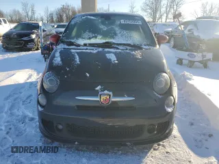 2017 FIAT 500 Abarth z VIN 3C3CFFFH3HT522586, wystawiony jako Copart lot #83352004 z przebiegiem 80 600 mil mil oraz Szkody całkowita. Historia ofert i sprzedaży dostępna na DreamBid. Obrazek 5.