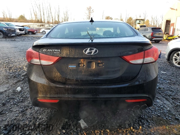 2013 Hyundai Elantra Coupe GS PZEV with VIN KMHDH6AE3DU007266, listed as a Copart auction lot 85225144 with 162,262 mi miles and Salvage Title. Bid and sale history available at carsss.com. Image 6.