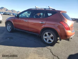 2004 Nissan Murano SE with VIN JN8AZ08W94W302638, listed as a Copart auction lot 44238265 with 145,452 mi miles and Salvage Title. Bid and sale history available at carsss.com. Image 2.