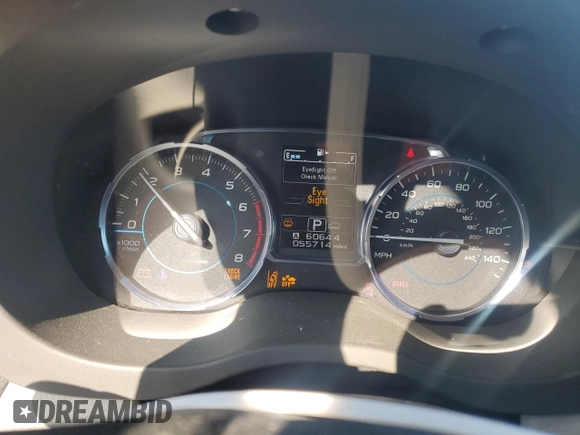 2018 Subaru Forester Premium with VIN JF2SJAGC5JH576148, listed as a Copart auction lot 55021285 with 55,714 mi miles and Salvage Title. Bid and sale history available at DreamBid. Image 9.