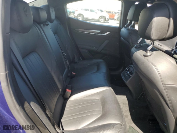 2019 Maserati Ghibli with VIN ZAM57XSA9K1322189, listed as a Copart auction lot 55374484 with 22,937 mi miles and Salvage Title. Bid and sale history available at carsss.com. Image 10.
