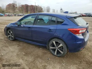 2017 Subaru Impreza Sport with VIN 4S3GTAL69H1723752, listed as a Copart auction lot 77098924 with 65,209 mi miles and Clean Title. Bid and sale history available at carsss.com. Image 2.