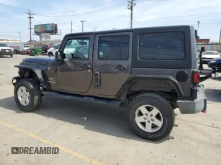 2018 Jeep Wrangler JK Unlimited Sahara with VIN 1C4HJWEG7JL921866, listed as a Copart auction lot 69345464 with 58,990 mi miles and Salvage Title. Bid and sale history available at carsss.com. Image 2.