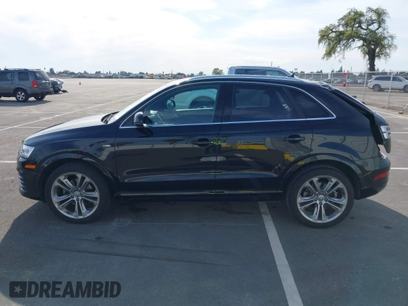 2018 Audi Q3 Premium Plus with VIN WA1JCCFS2JR009411, listed as a IAAI auction lot 41754526 with 85,781 mi miles. Bid and sale history available at carsss.com. Image 15.