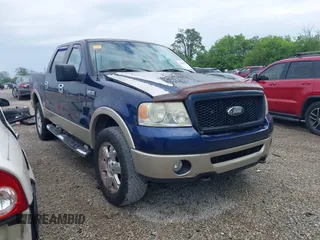 2007 Ford F-150 XLT with VIN 1FTPW14V77KA96040, listed as a IAAI auction lot 42446639 with 183,754 mi miles and . Bid and sale history available at DreamBid. Image 1.