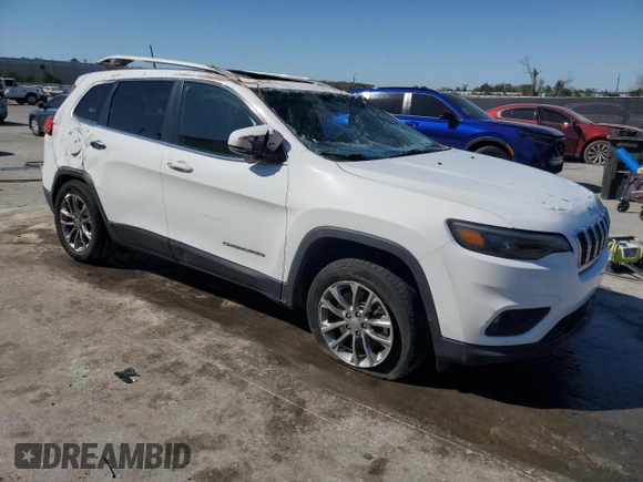 2019 Jeep Cherokee Latitude Plus with VIN 1C4PJLLB4KD340273, listed as a Copart auction lot 48547855 with 68,978 mi miles and Non Repairable. Bid and sale history available at carsss.com. Image 4.