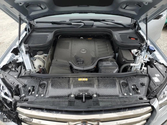 2024 Mercedes-Benz GLS with VIN 4JGFF5KE4RB175606, listed as a Copart auction lot 45853545 with 14,362 mi miles and Salvage Title. Bid and sale history available at carsss.com. Image 12.