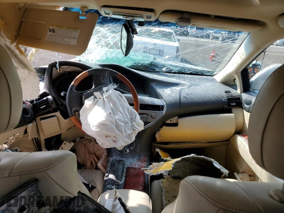2011 Lexus RX 450h with VIN JTJBC1BA5B2420000, listed as a Copart auction lot 55564005 with Not provided miles and Salvage title. Bid and sale history available at DreamBid. Image 8.