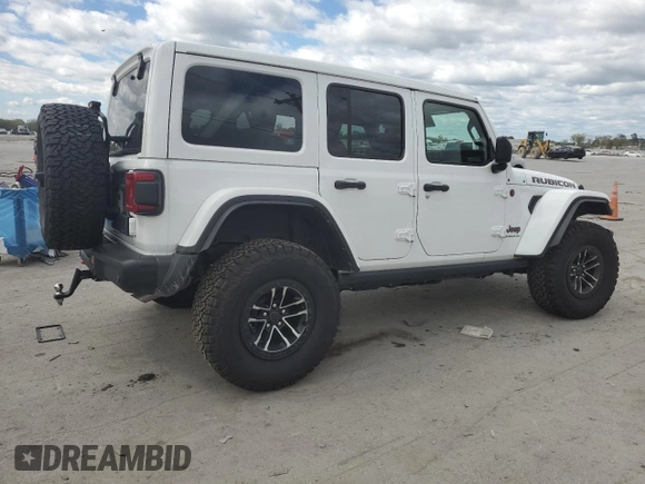 2024 Jeep Wrangler Rubicon X with VIN 1C4RJXFG5RW239572, listed as a Copart auction lot 72251854 with 6,692 mi miles and Clean title. Bid and sale history available at DreamBid. Image 3.