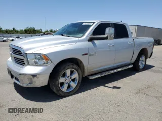 2017 Ram 1500 Big Horn z VIN 1C6RR7LM5HS878177, wystawiony jako Copart lot #58383995 z przebiegiem 130 152 mil mil oraz Szkoda całkowita • Salvage title. Historia ofert i sprzedaży dostępna na DreamBid. Obrazek 1.