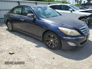 2013 Hyundai Genesis 3.8L with VIN KMHGC4DD0DU210280, listed as a Copart auction lot 72359714 with 208,697 mi miles and Salvage Title. Bid and sale history available at carsss.com. Image 4.