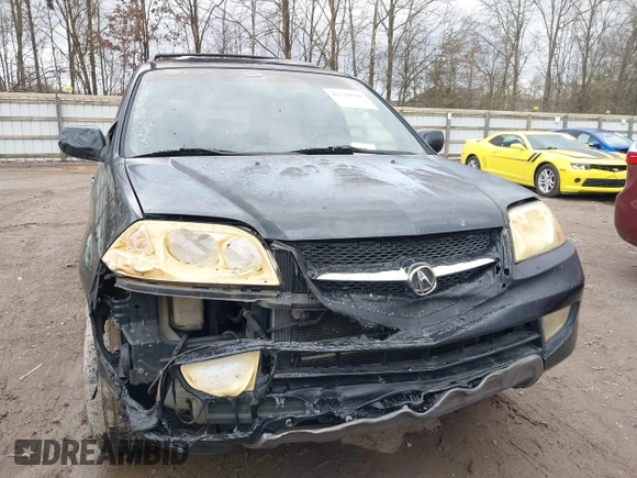 2001 Acura MDX with VIN 2HNYD18261H512842, listed as a IAAI auction lot 41730568 with 1 mi miles. Bid and sale history available at carsss.com. Image 6.