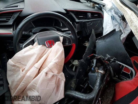 2018 Honda Civic Type R Touring z VIN SHHFK8G71JU201526, wystawiony jako Copart lot #43664585 z przebiegiem Nie podano mil oraz Szkoda całkowita • Salvage title. Historia ofert i sprzedaży dostępna na DreamBid. Obrazek 8.