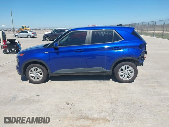 2022 Hyundai Venue SE with VIN KMHRB8A39NU202839, listed as a IAAI auction lot 41729776 with 27,154 mi miles and . Bid and sale history available at DreamBid. Image 14.