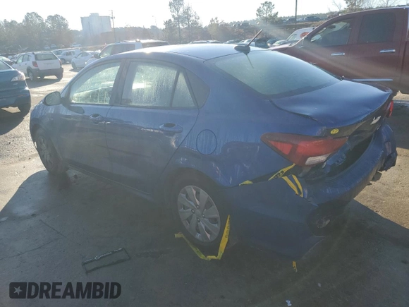 2020 Kia Rio LX with VIN 3KPA24AD7LE282625, listed as a Copart auction lot 42114005 with 245,945 mi miles and Salvage Title. Bid and sale history available at carsss.com. Image 2.