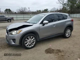 2013 Mazda CX-5 Grand Touring with VIN JM3KE2DE3D0126958, listed as a Copart auction lot 46525615 with 163,232 mi miles and Salvage Title. Bid and sale history available at carsss.com. Image 1.