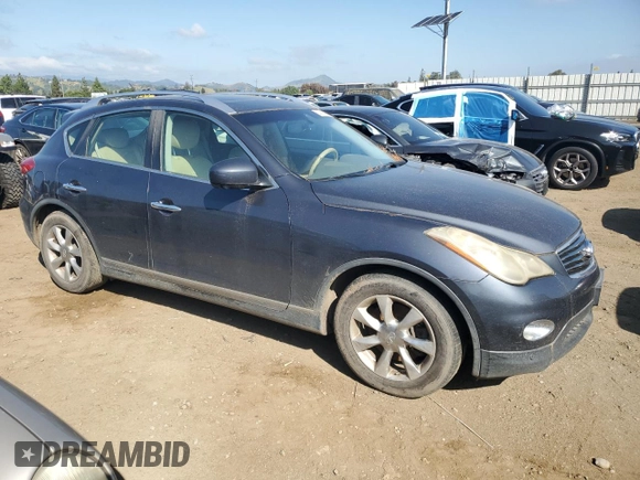 2008 Infiniti EX Journey with VIN JNKAJ09F18M361345, listed as a Copart auction lot 53766365 with 166,160 mi miles and Clean title. Bid and sale history available at DreamBid. Image 4.