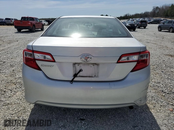 2012 Toyota Camry L with VIN 4T1BF1FK3CU576339, listed as a Copart auction lot 49544875 with 170,705 mi miles and Salvage Title. Bid and sale history available at carsss.com. Image 6.