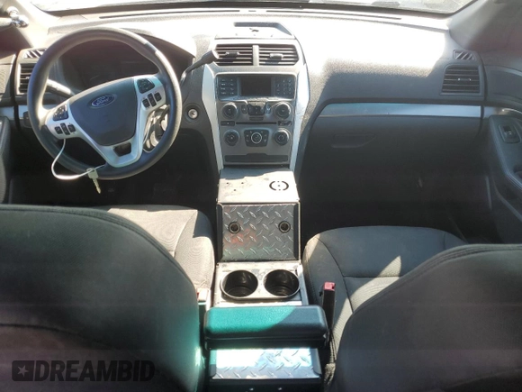 2015 Ford Utility Police Interceptor with VIN 1FM5K8AR1FGC51620, listed as a Copart auction lot 72842244 with 110,134 mi miles and Salvage Title. Bid and sale history available at carsss.com. Image 8.