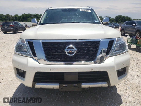 2018 Nissan Armada SL with VIN JN8AY2ND3JX003007, listed as a Copart auction lot 55329714 with 105,879 mi miles and Clean Title. Bid and sale history available at carsss.com. Image 5.