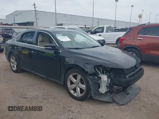 2013 Volkswagen Passat SE with VIN 1VWBP7A35DC104538, listed as a IAAI auction lot 42597550 with 164,079 mi miles and . Bid and sale history available at DreamBid. Image 1.