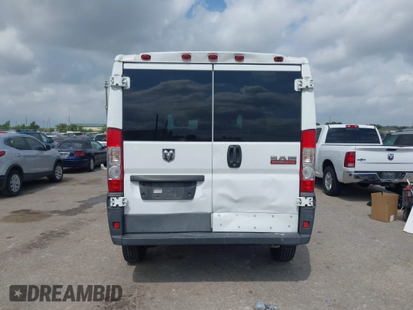 2017 Ram ProMaster Cargo with VIN 3C6TRVAG8HE511963, listed as a IAAI auction lot 42175541 with 220,438 mi miles and . Bid and sale history available at DreamBid. Image 16.