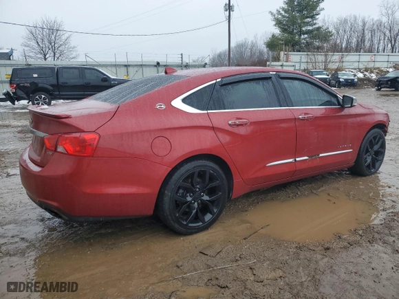 2014 Chevrolet Impala LTZ with VIN 2G1145SLXE9188528, listed as a Copart auction lot 85188304 with 165,714 mi miles and Salvage Title. Bid and sale history available at carsss.com. Image 3.
